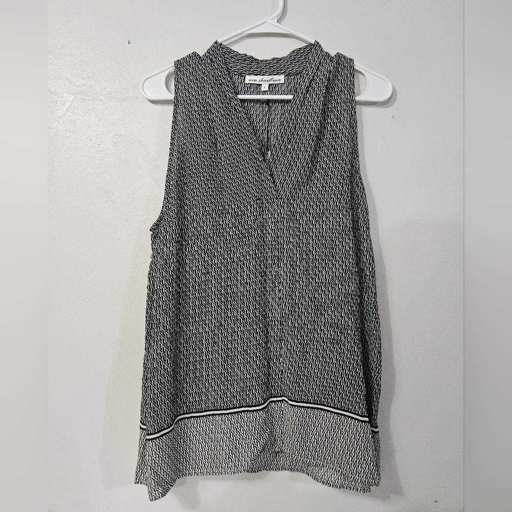 Ava Christine V Neck Tank Top!